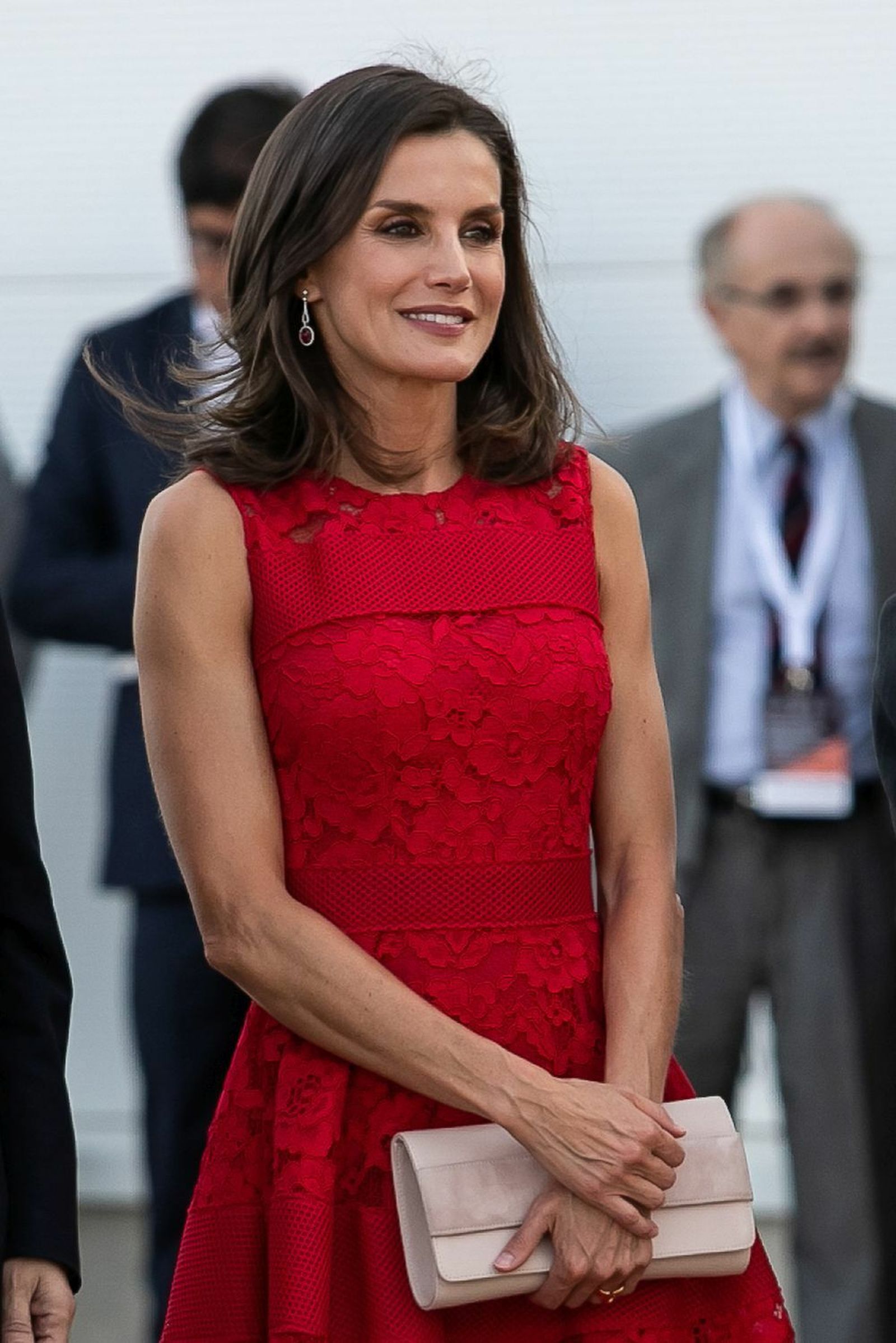 La Reina en un evento celebrado en Valencia.