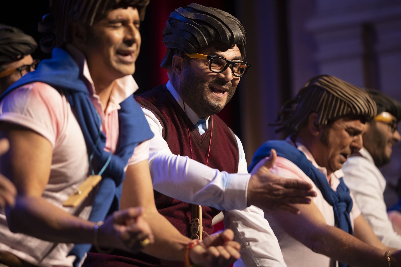 La última jornada de semifinales del Carnaval de Huelva, en imágenes