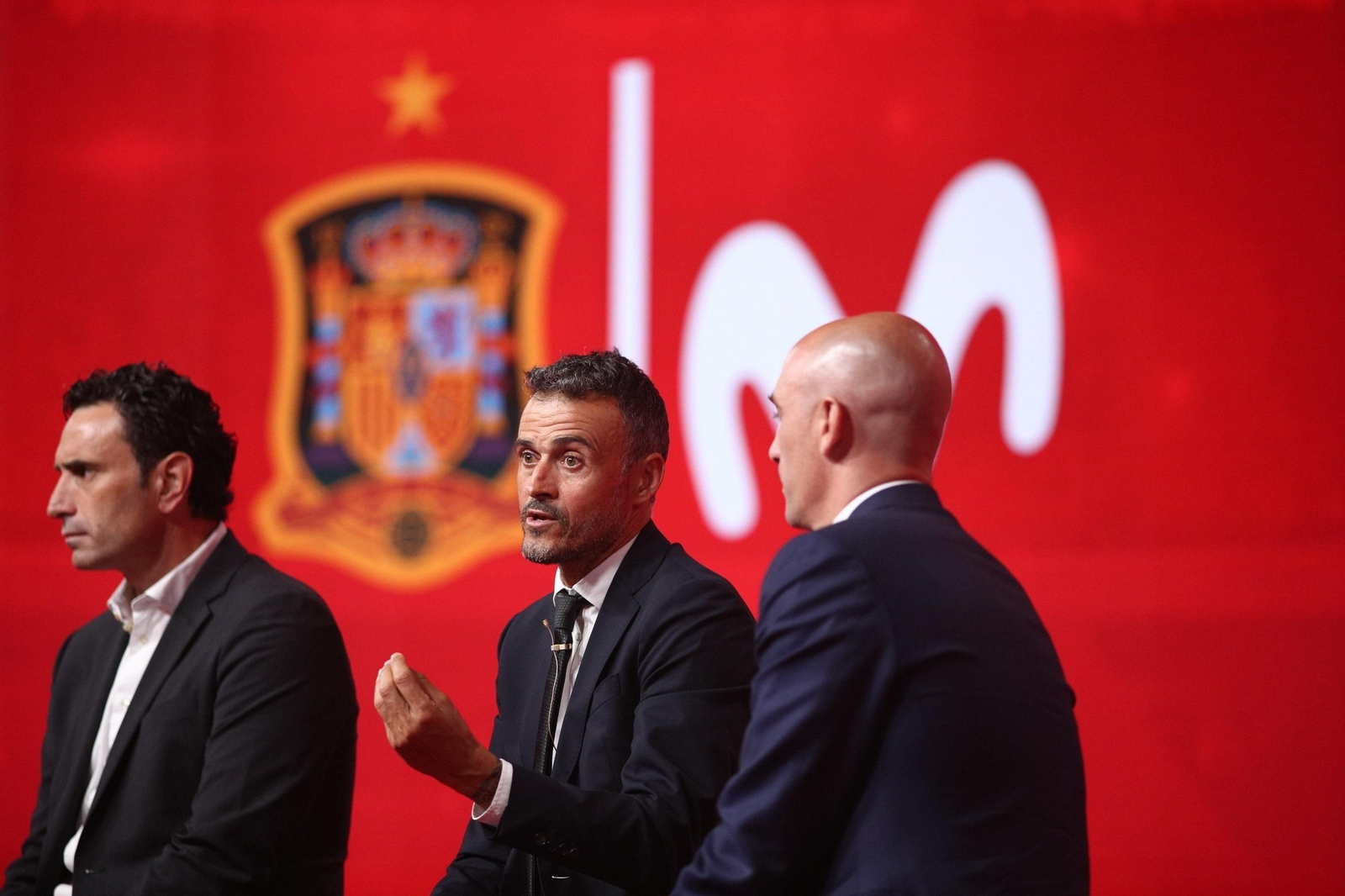 Presentación de Luis Enrique como nuevo seleccionador nacional