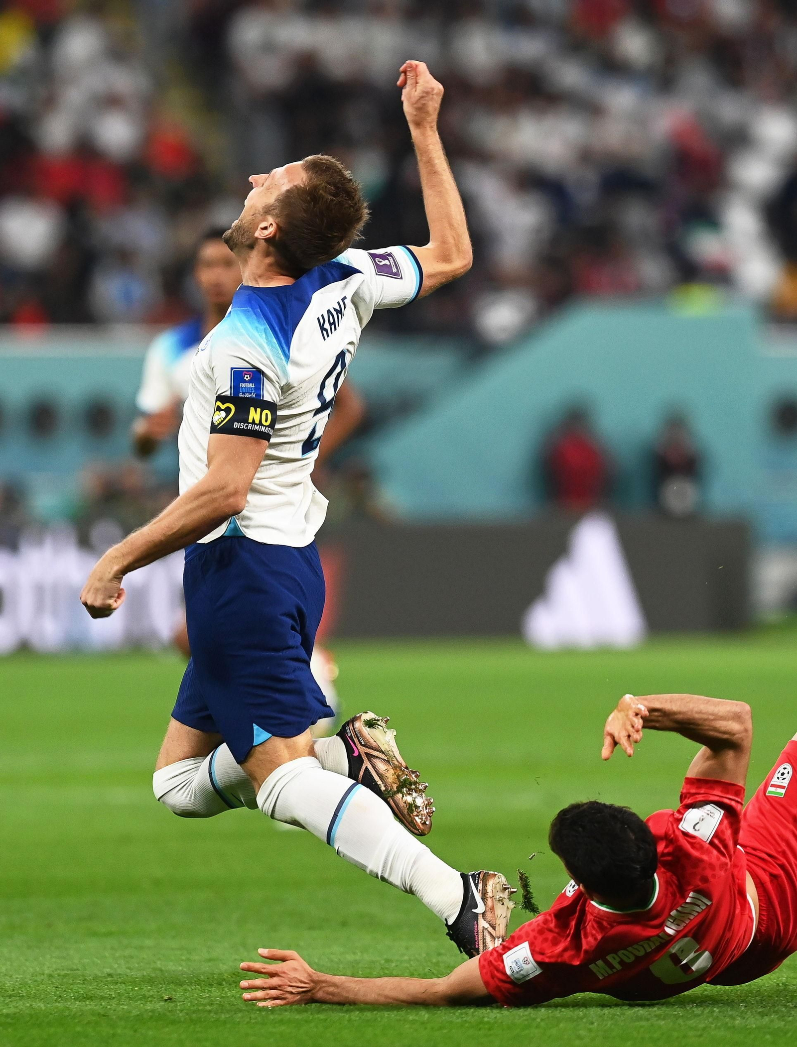 Las imágenes del Inglaterra-Irán del Mundial