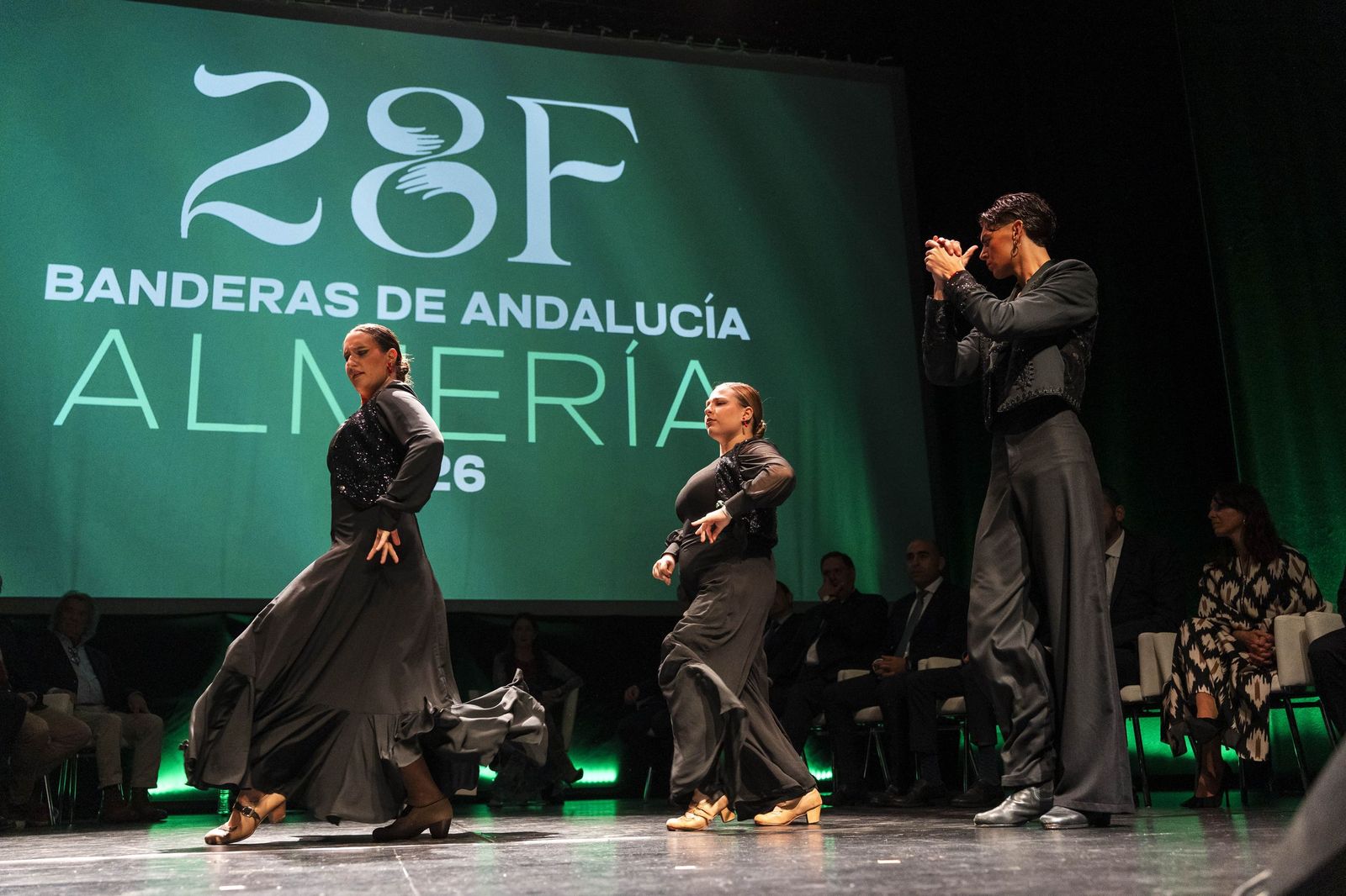 Las imágenes de los galardones 'Bandera de Andalucía' en Almería