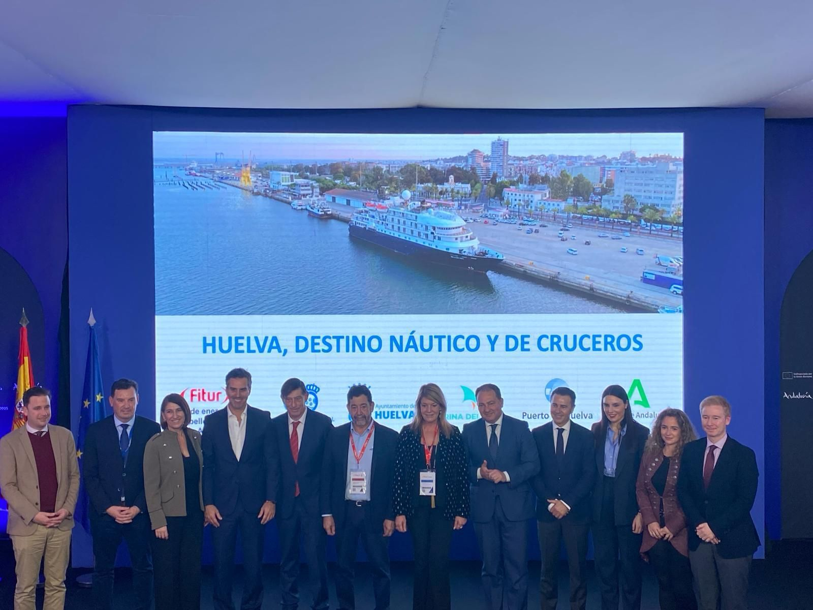Presentación de Huelva como destino náutico y de cruceros.