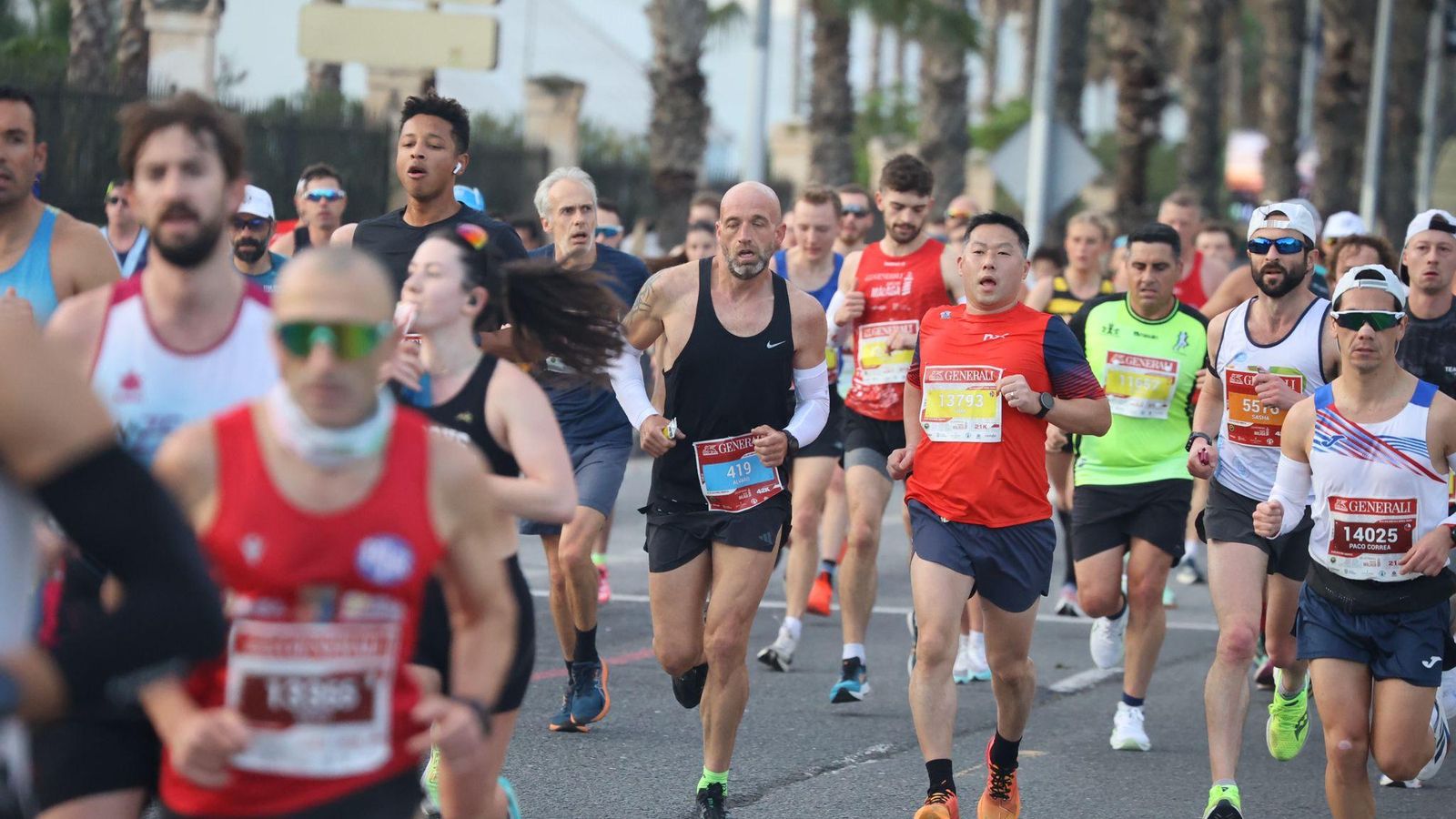 Las mejores fotos de la Maratón de Málaga 2024