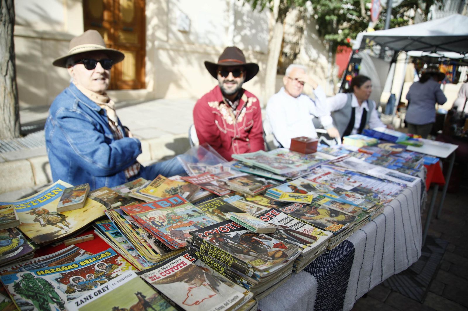 Las imágenes del mercado western en Tabernas