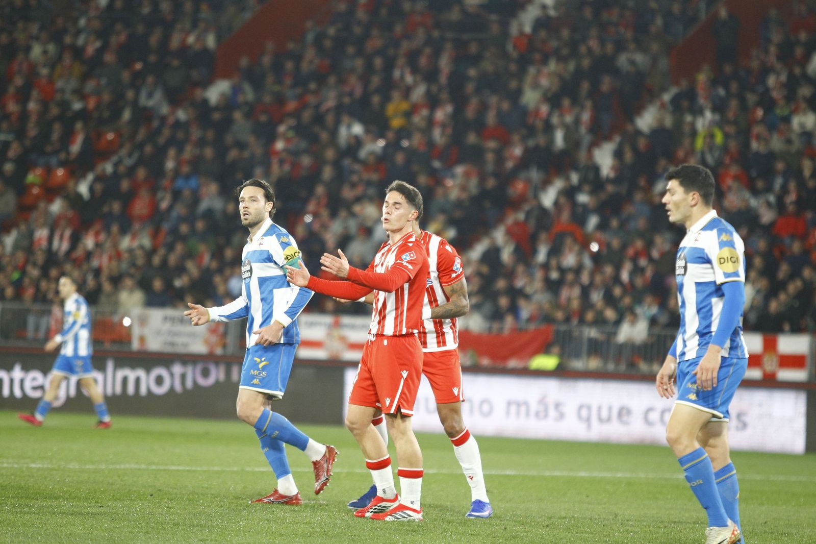 Las fotos del partido U.D. Almería - Deportivo de La Coruña