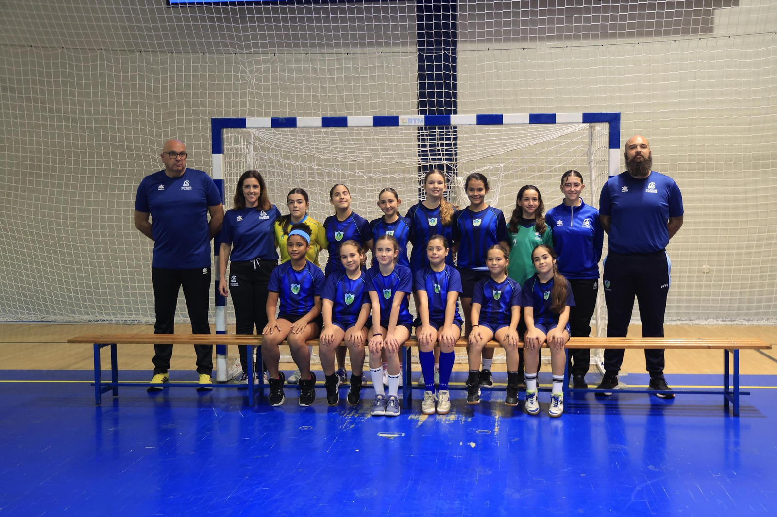 Las fotos de familia del Club Balonmano Ciudad de Algeciras 2025-26