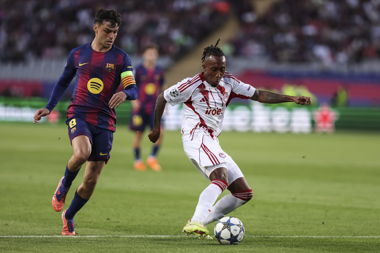 Las fotos del Barcelona-Olympiacos