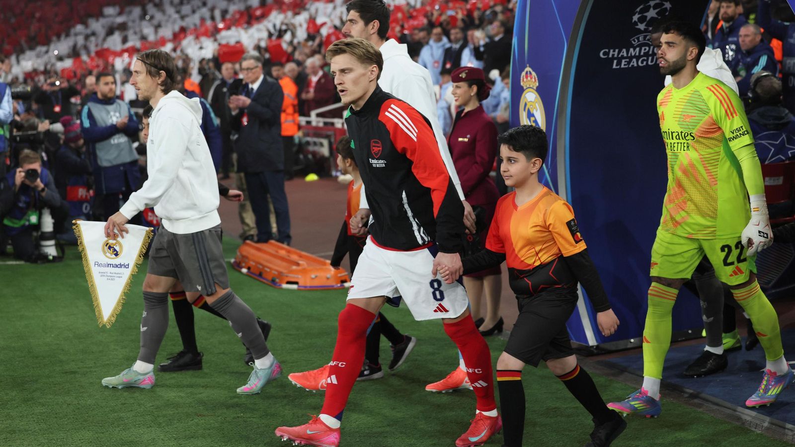 Las mejores fotos del Arsenal - Real Madrid