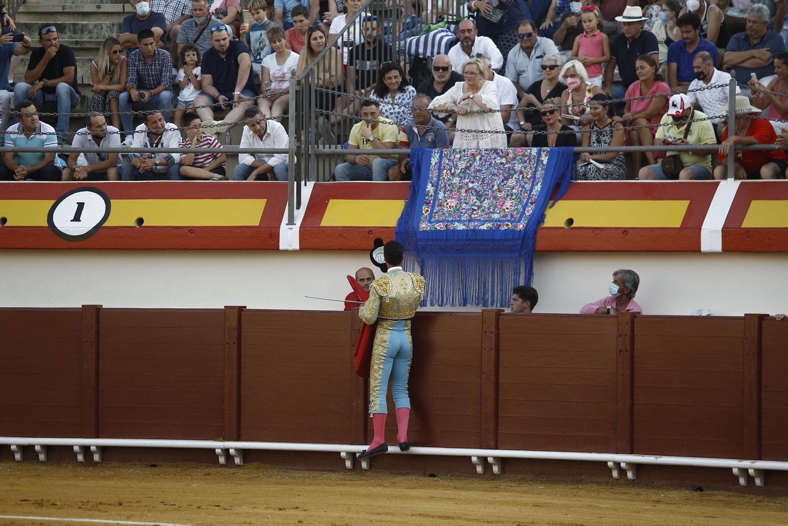Corrida de toros del diestro Jesús de Almería en Vera.