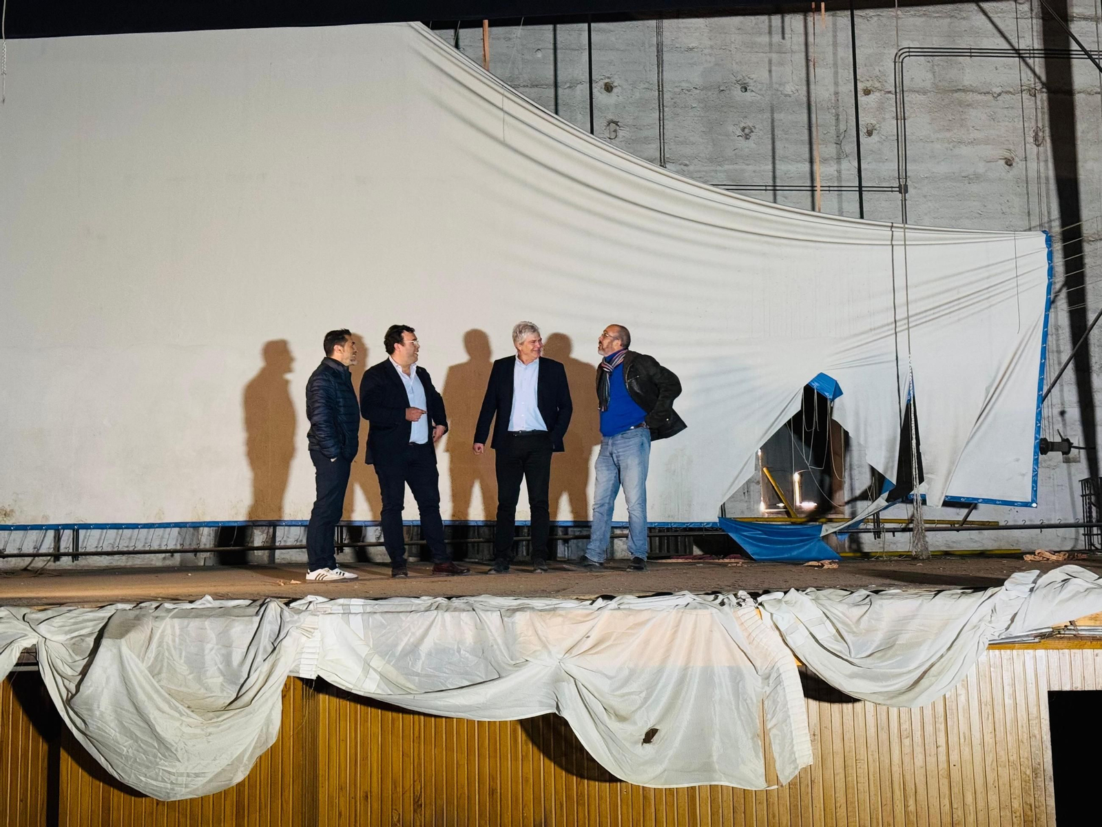 Visita a la limpieza del Coliseo Viñas