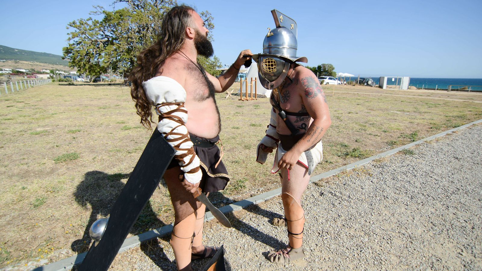 I Jornadas de recreacion historicas  Baelo Romanorum, la Baelo de los romanos.