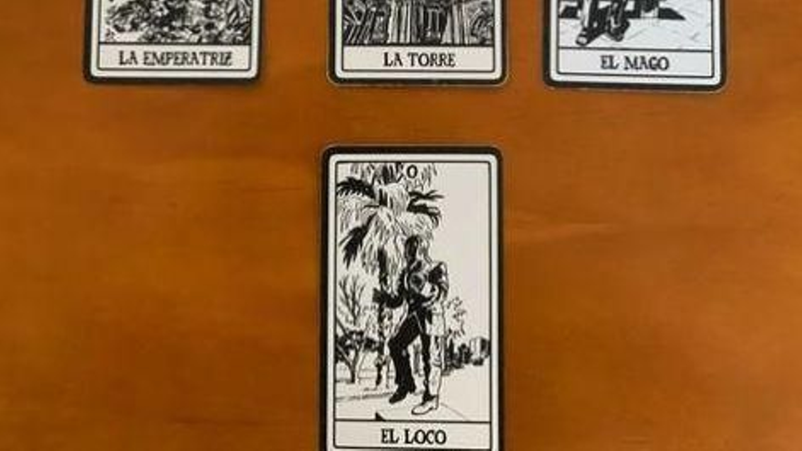 Una de las imágenes que ha compartido La Málaga Moderna de este tarot malagueño. Una de las imágenes que ha compartido La Málaga Moderna de este tarot malagueño.