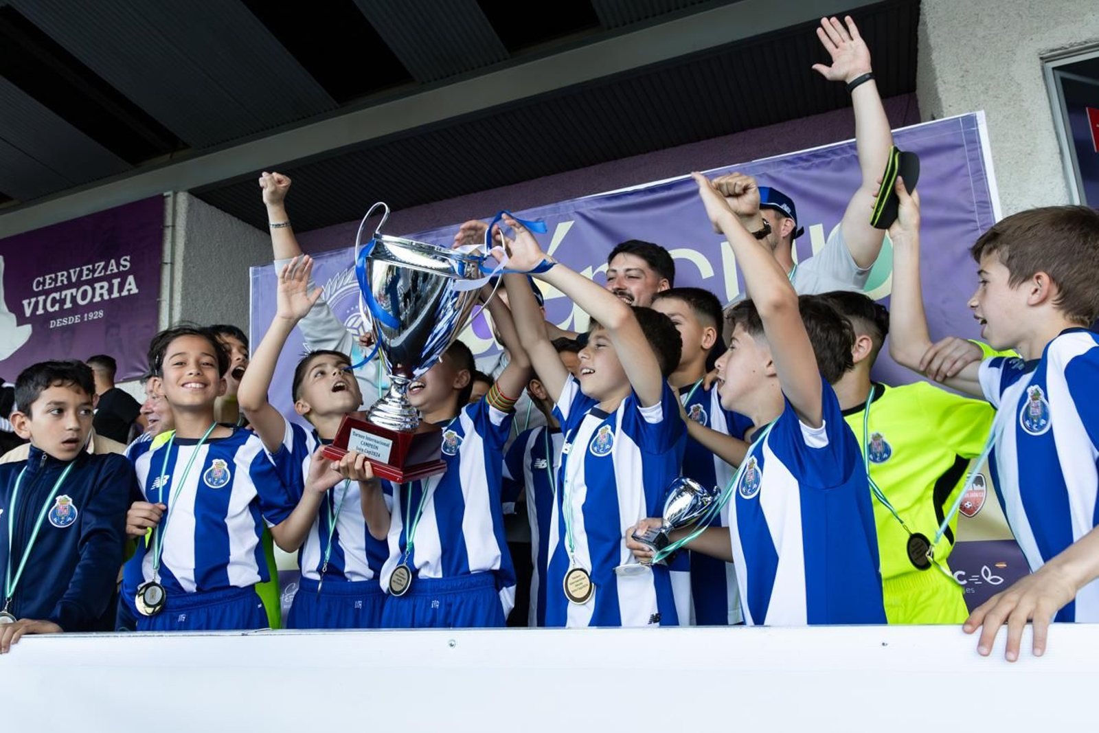 El Oporto, primer campeón de la Jaén Cup.