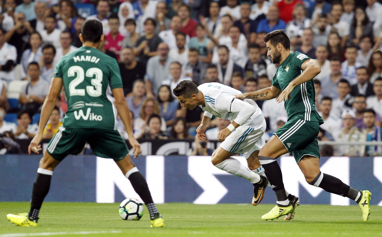 El Real Madrid-Betis, en imágenes