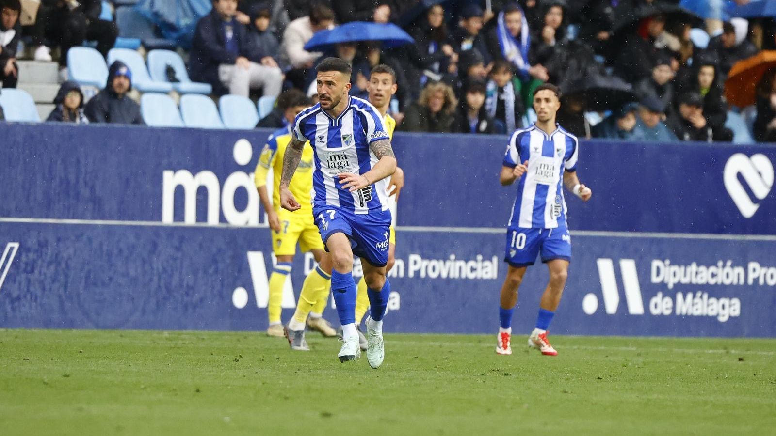 El Málaga CF-Cádiz, en fotos
