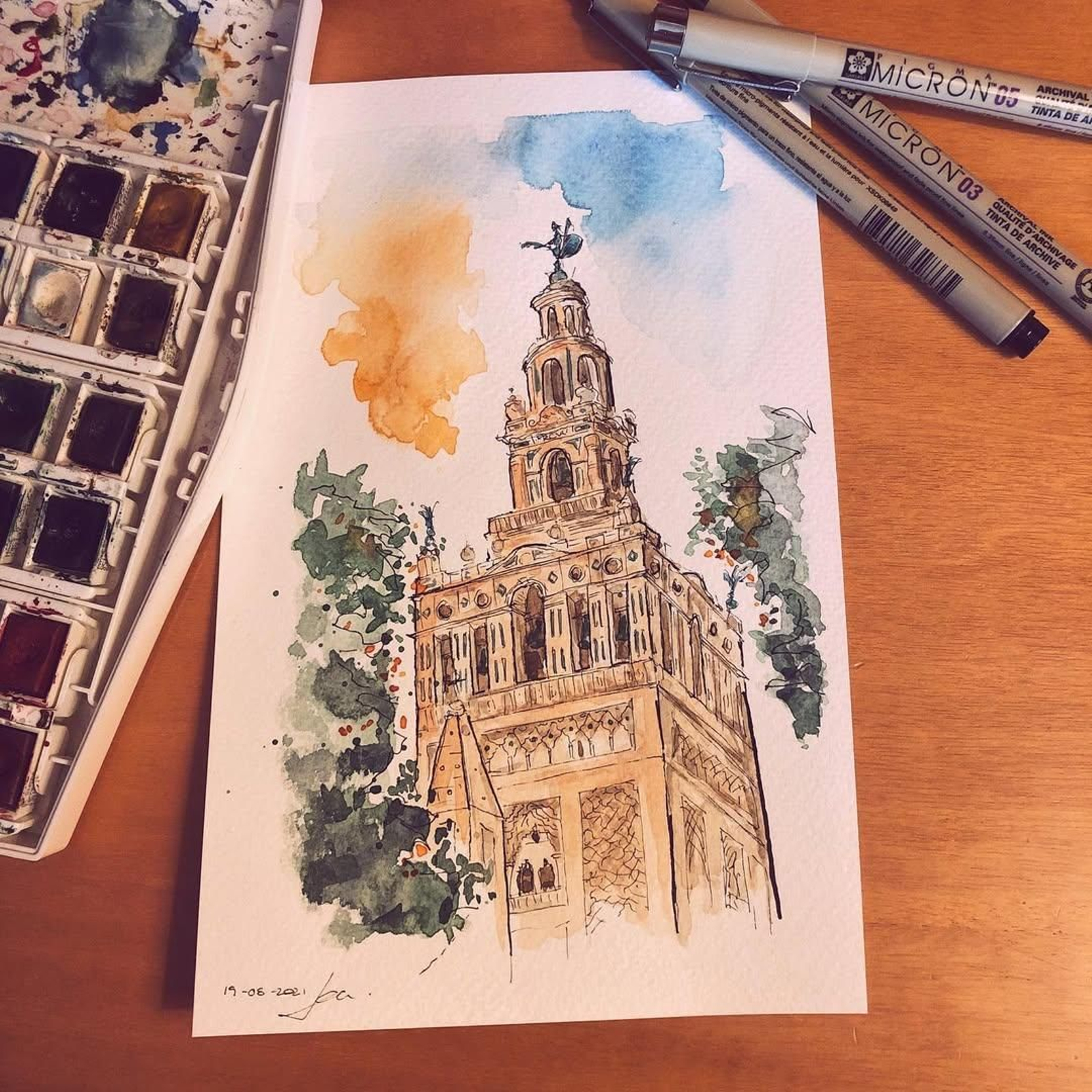 Ilustración de Sevilla Ilustración de Sevilla