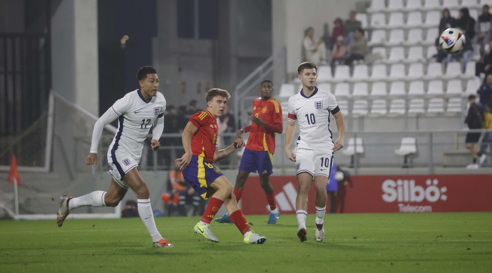 Las fotos del partido España-Inglaterra sub-21 de la inauguración del Ciudad de La Línea