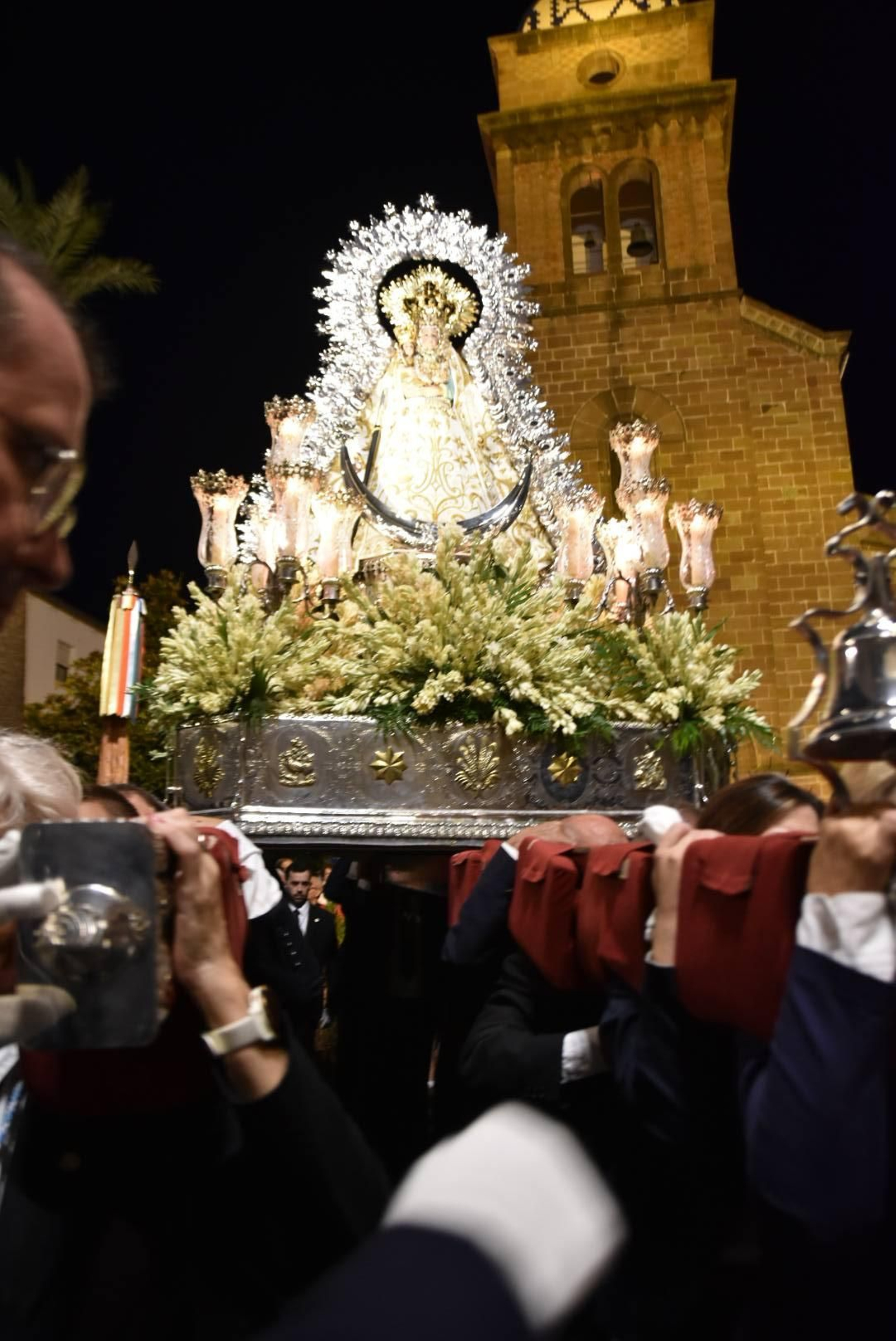 Procesión de la Virgen de la Estrella en Villa del Río.