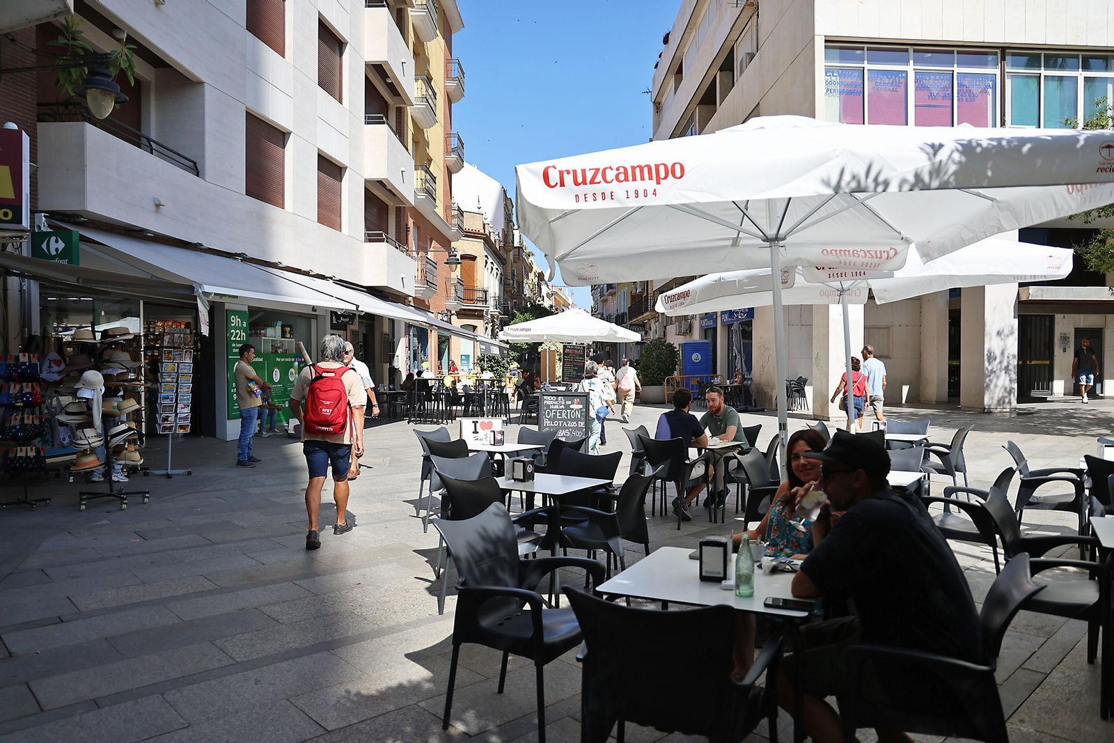 El Punto, lugar de paso y encuentro de la ciudad de Huelva