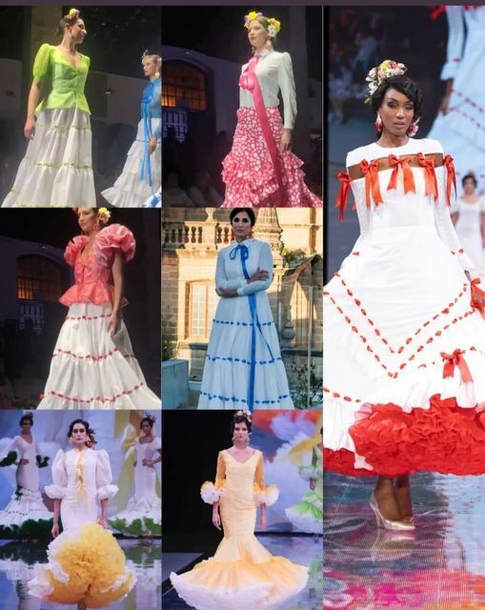 Estos son los vestidos de Alejandro Andana que fueron robados en Jerez.