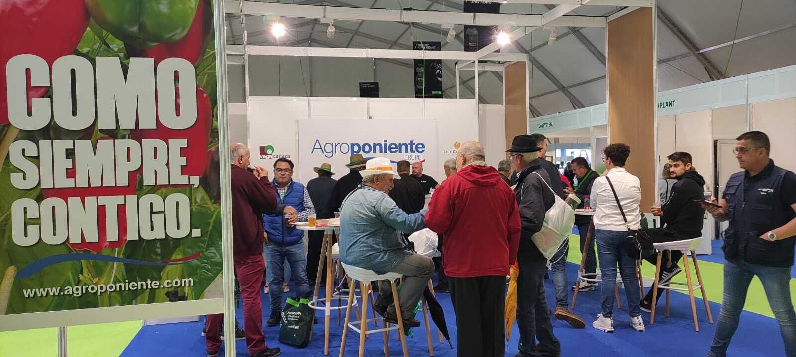 Stand de Agroponiente en ediciones pasadas.