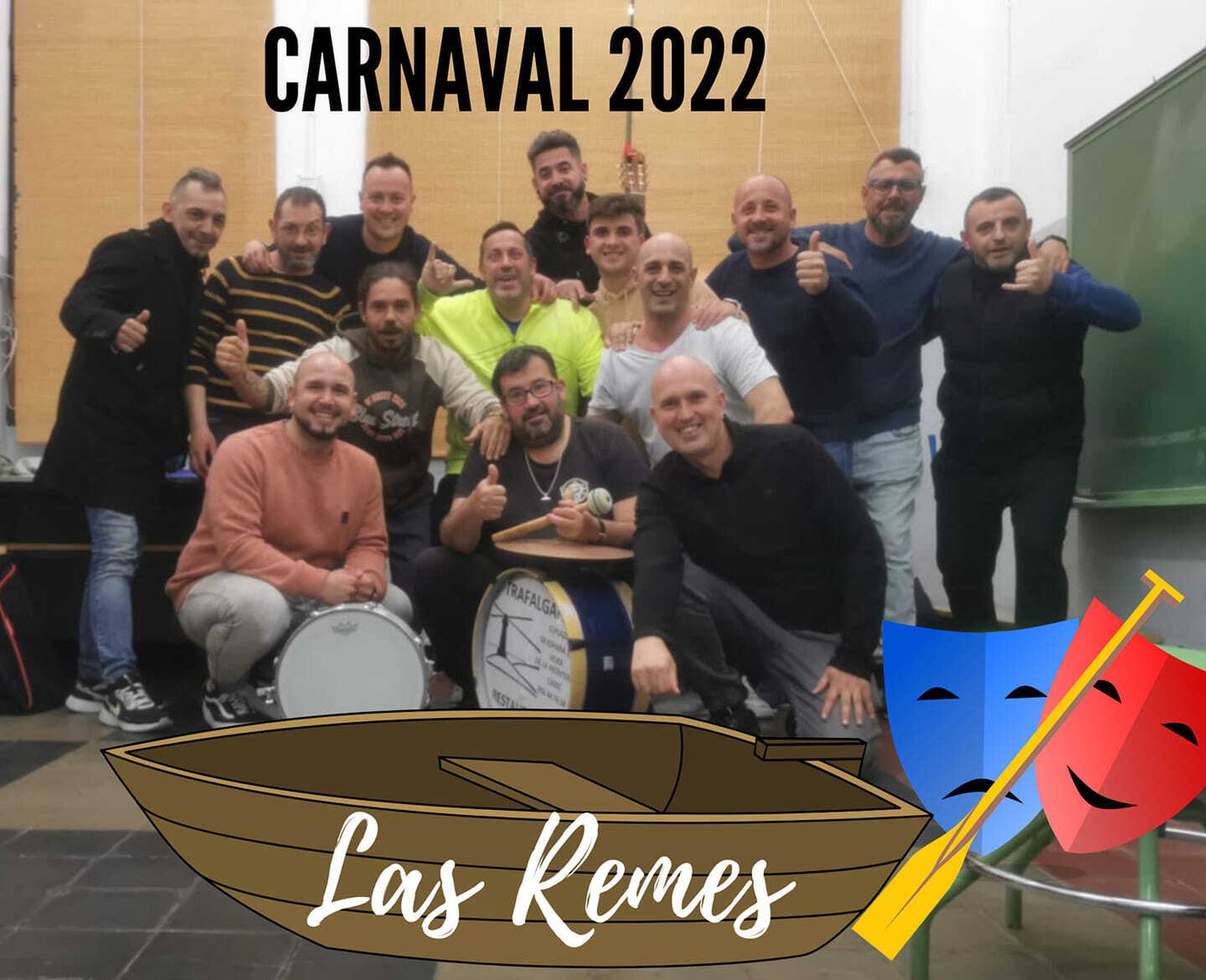 La chirigota 'Las Remes'.