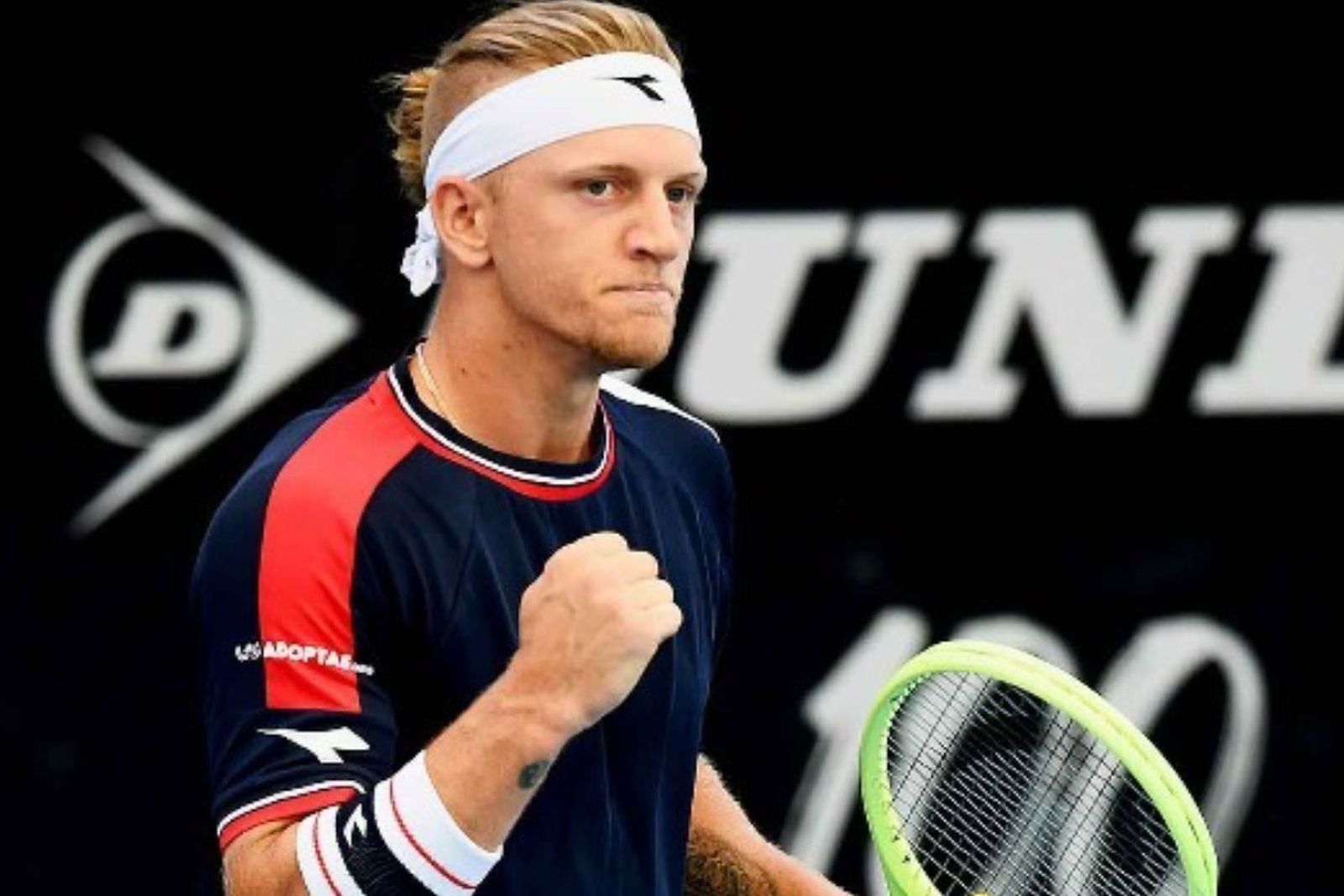 Alejandro Davidovich, en el pasado torneo de Adelaida.