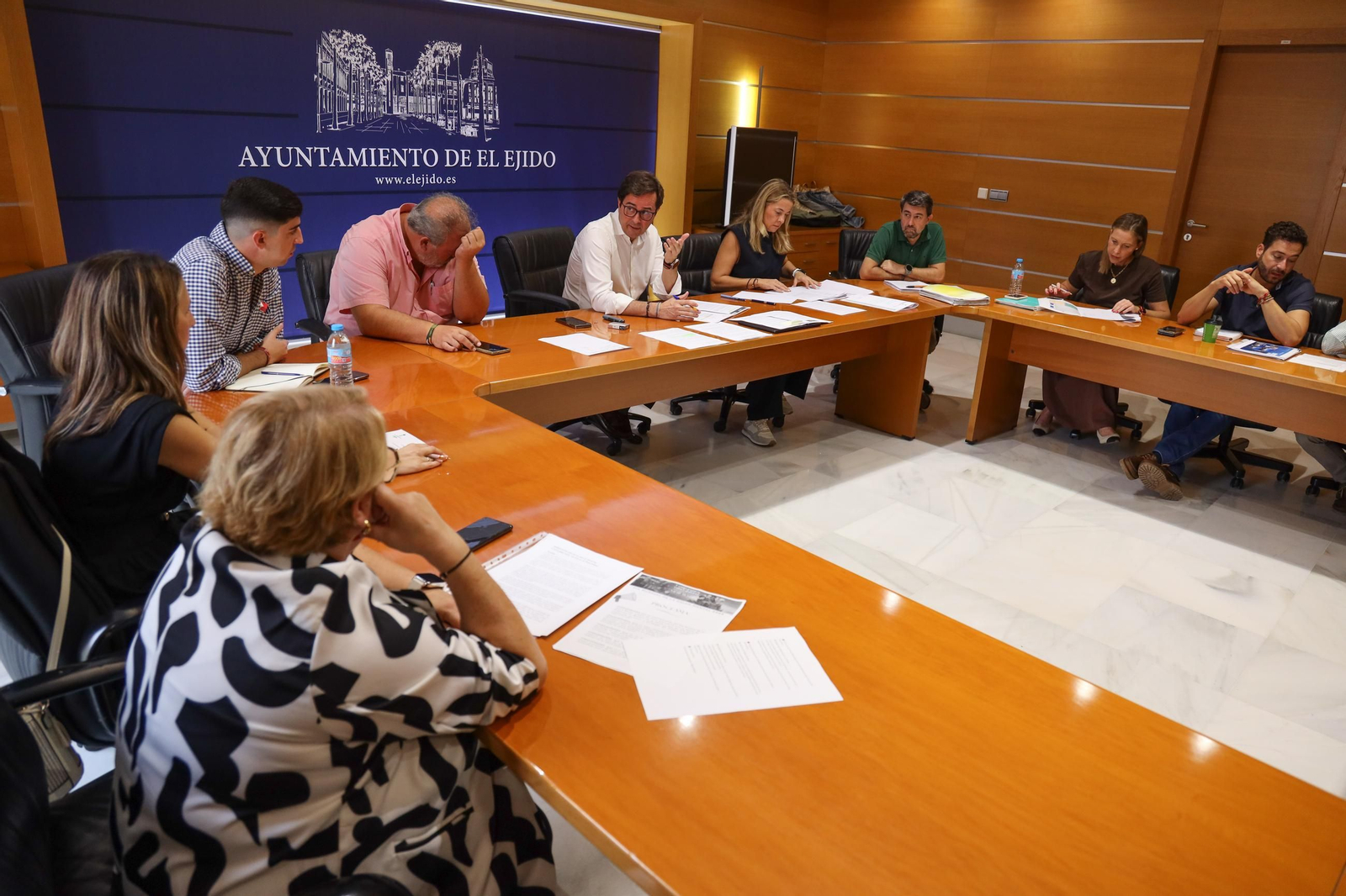 Junta de Gobierno Local celebrada este jueves en el Ayuntamiento de El Ejido