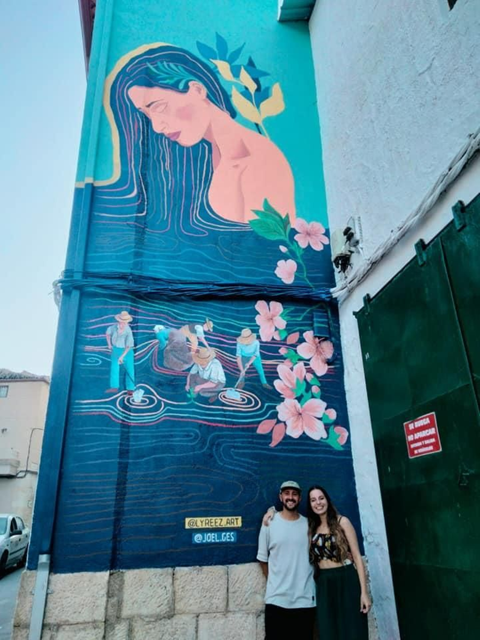 Los murales de Abierto por Arte, en Cárcheles, en imágenes