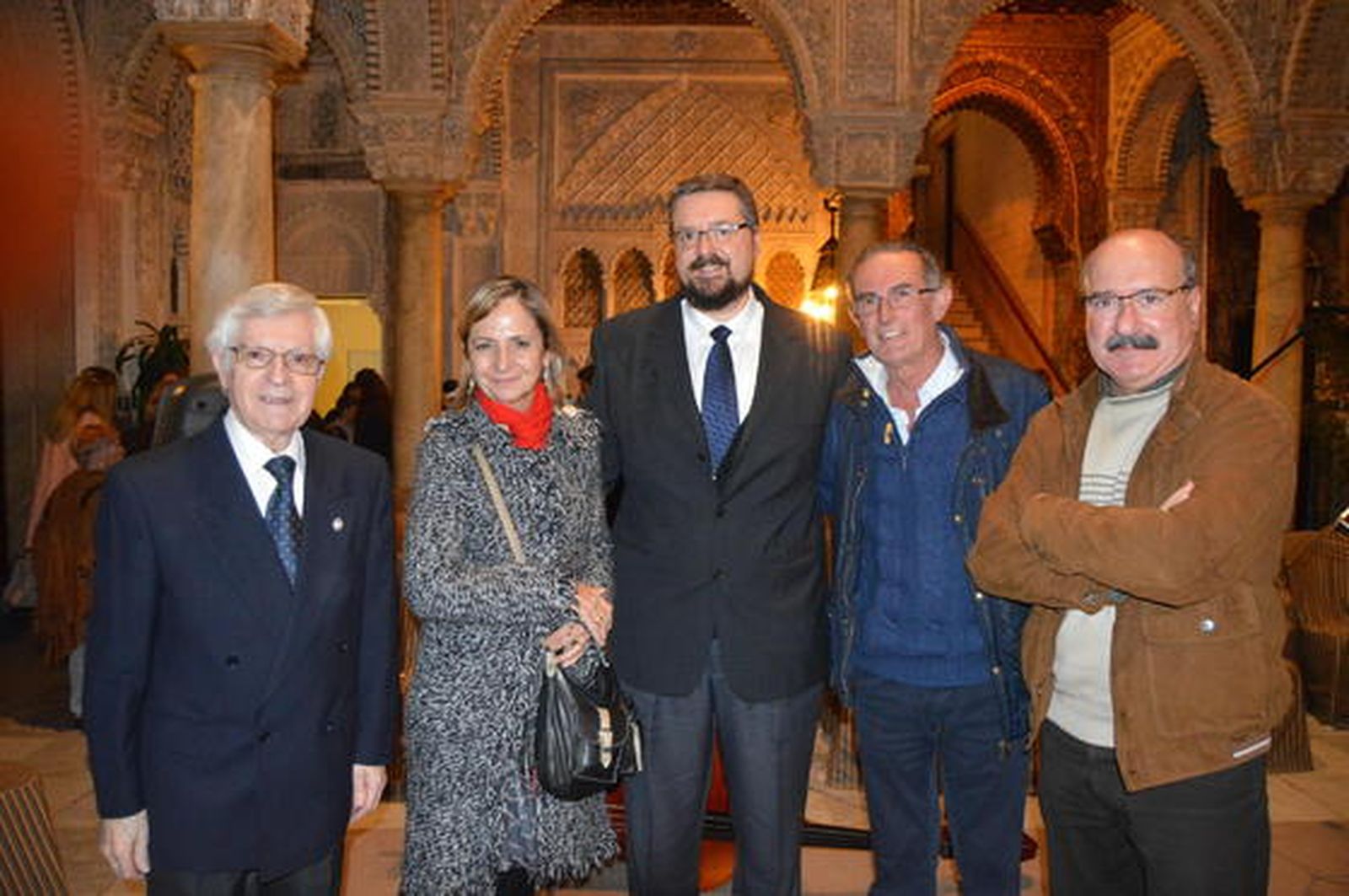 Joaquín Díaz, Amelia Rodríguez, Paco Domínguez, Fernando del Águila y Diego Jiménez.

Foto: Ignacio Casas de Ciria