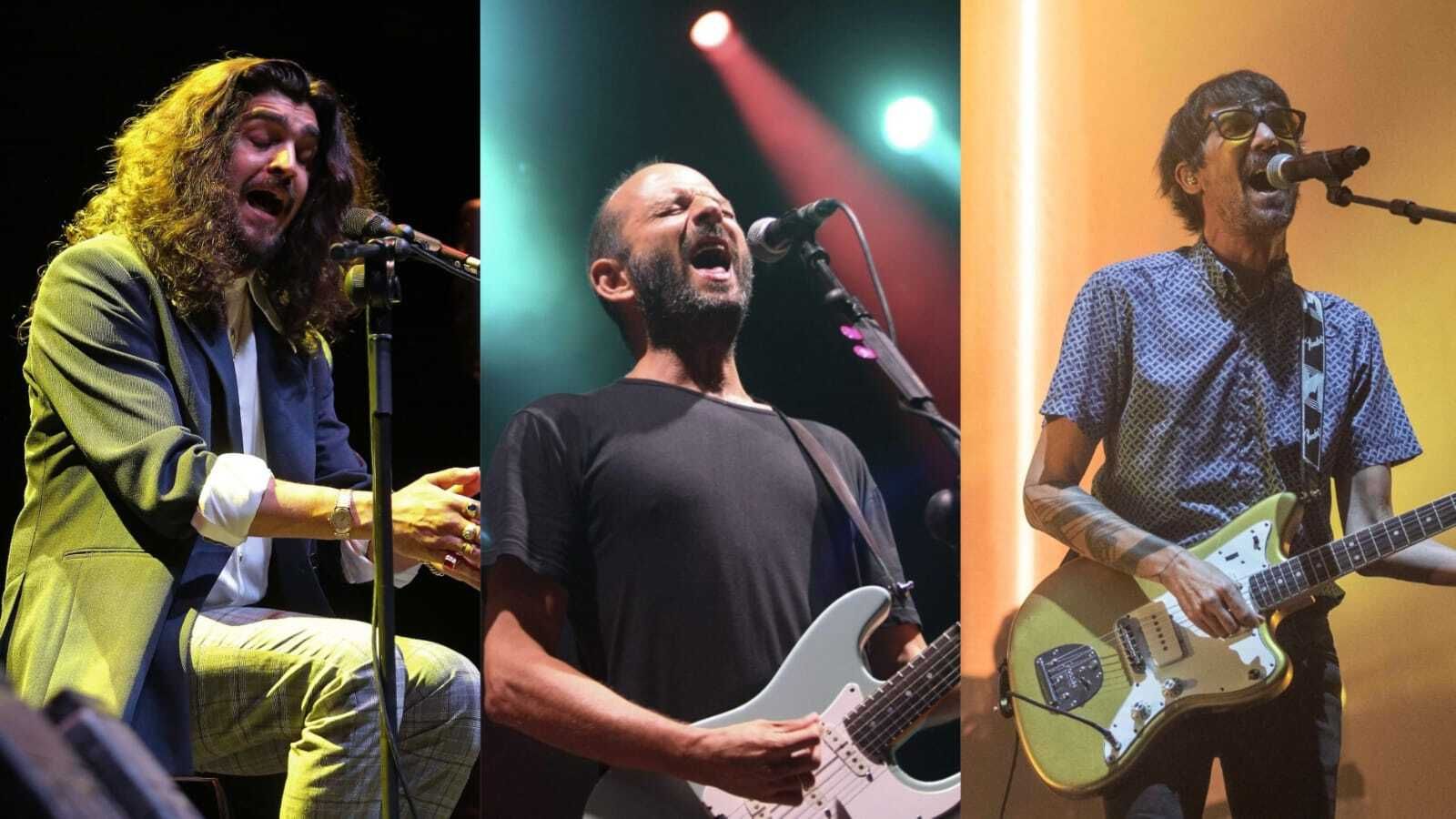 Israel Fernández, Los Enemigos y Lori Meyers en concierto.