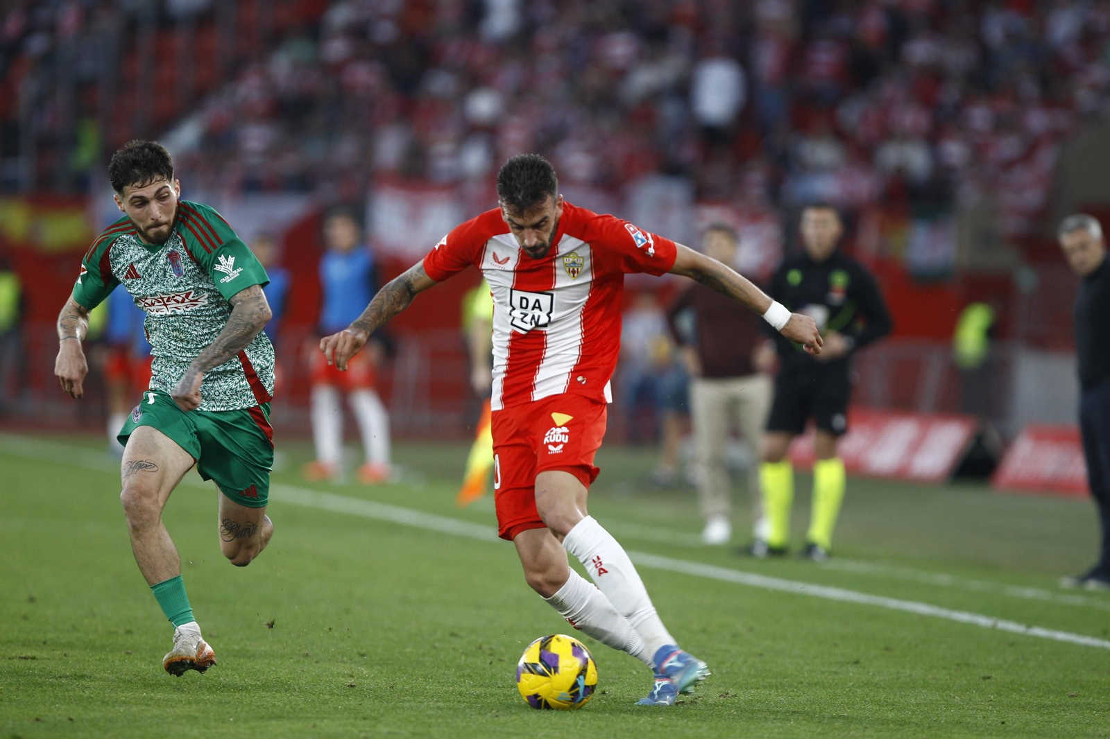 Las mejores imágenes del U.D. Almería-Granada C.F