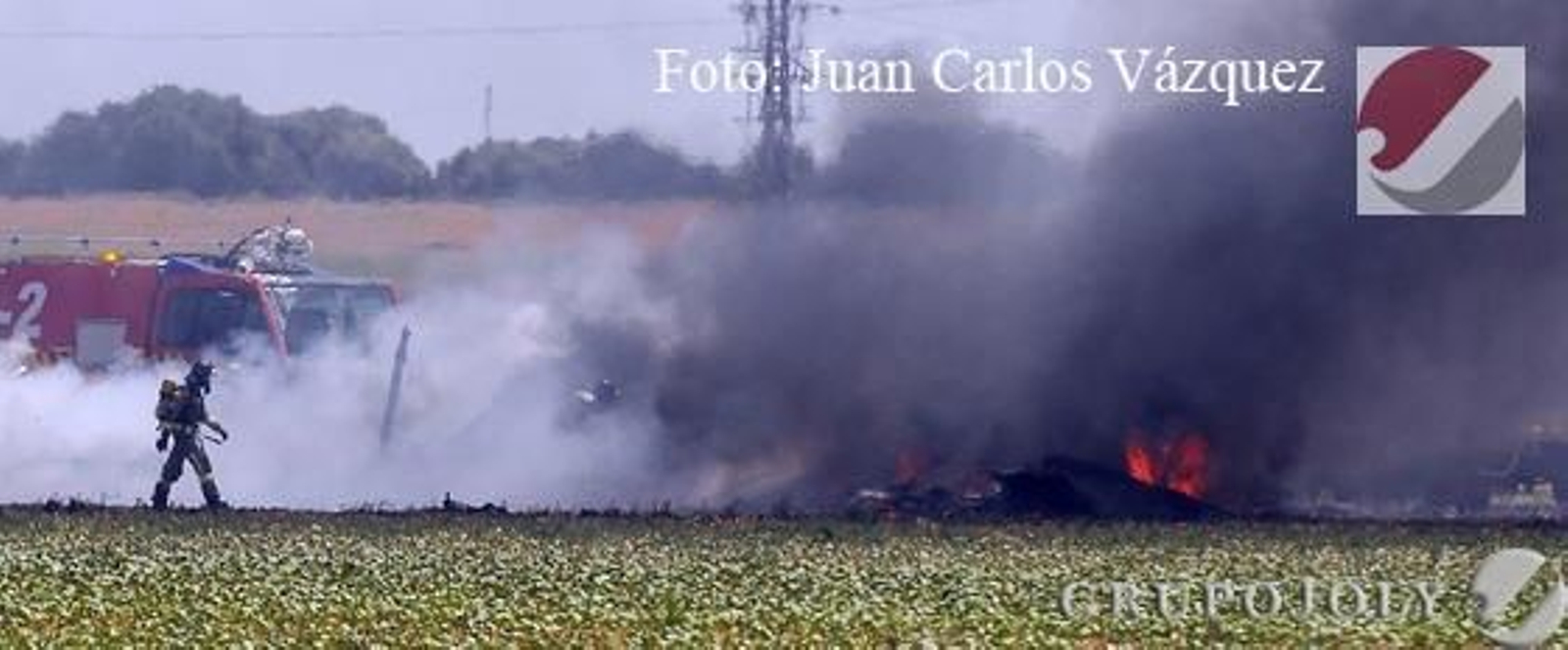 Las imágenes del accidente del A400M