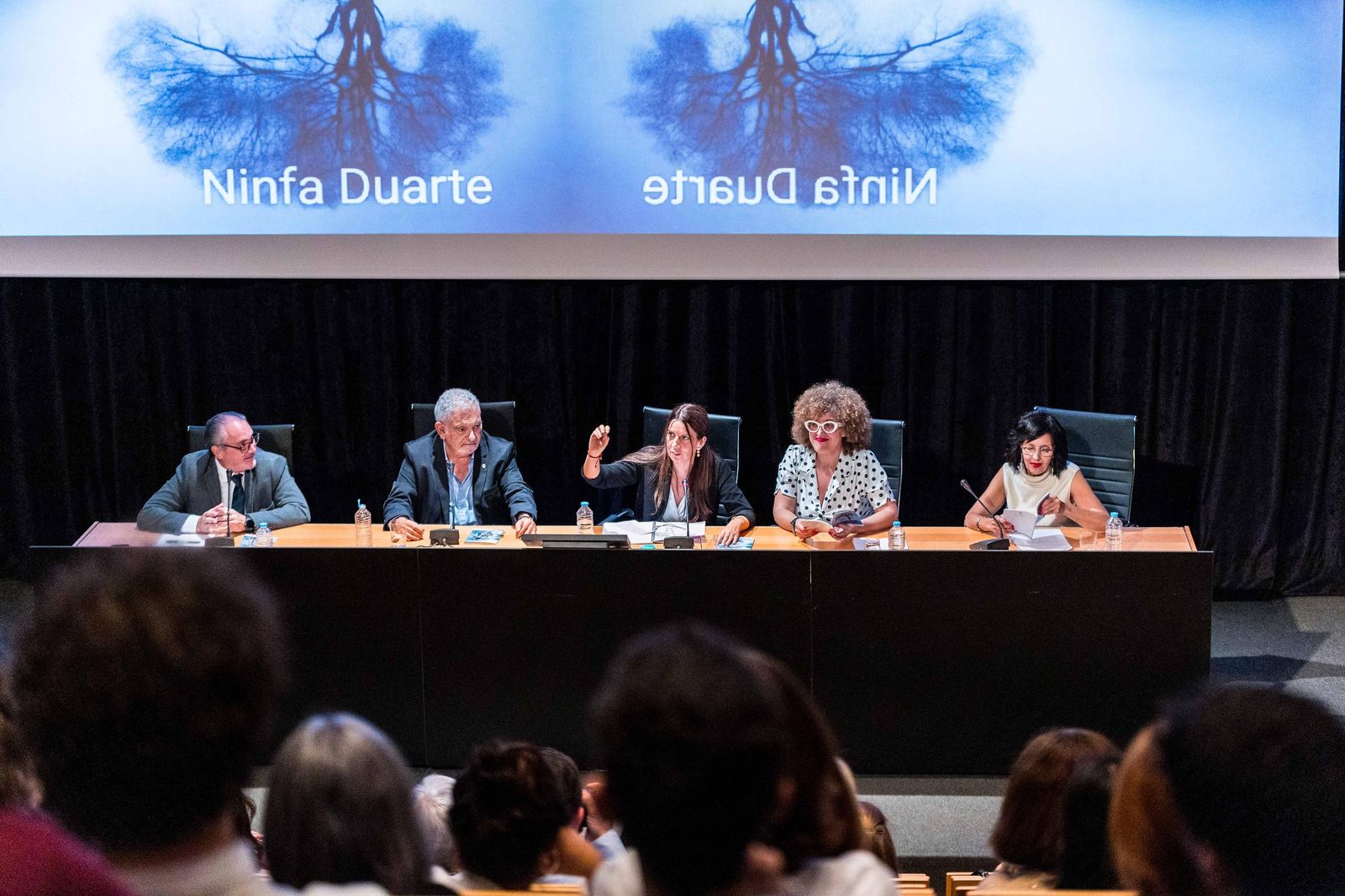 Acto de presentación de 'Conciencia inversa', de Ninfa Duarte