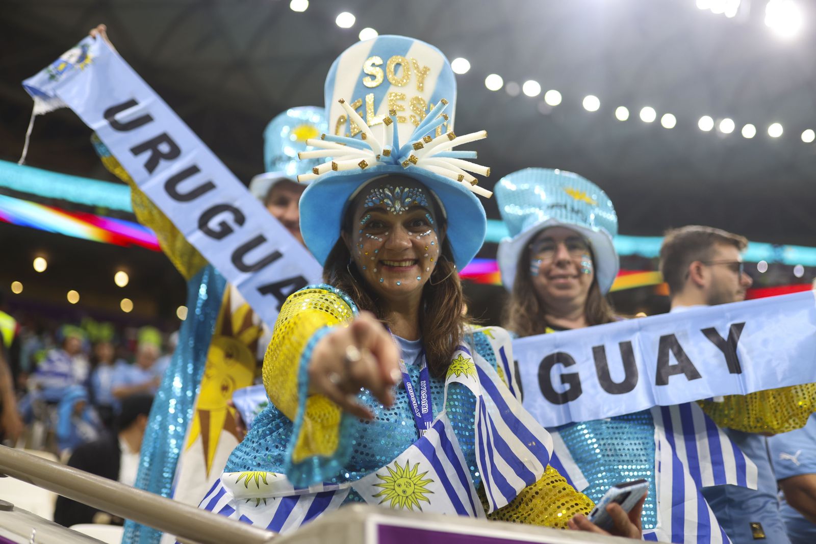Las imágenes del Portugal - Uruguay