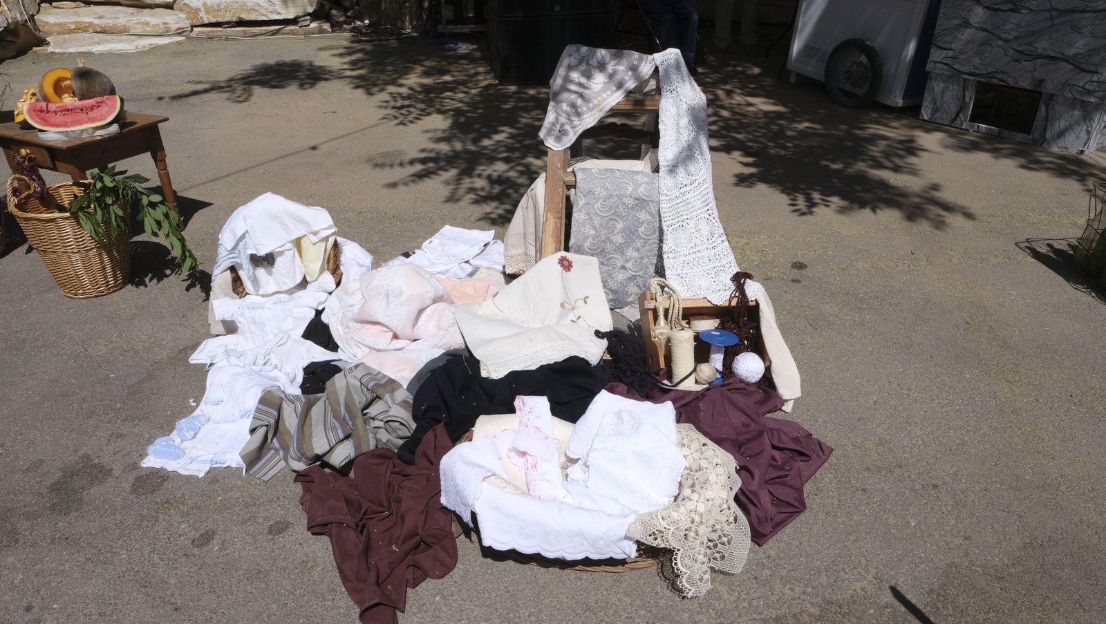 Imágenes de la recreación histórica Canteros y Caciques de Macael