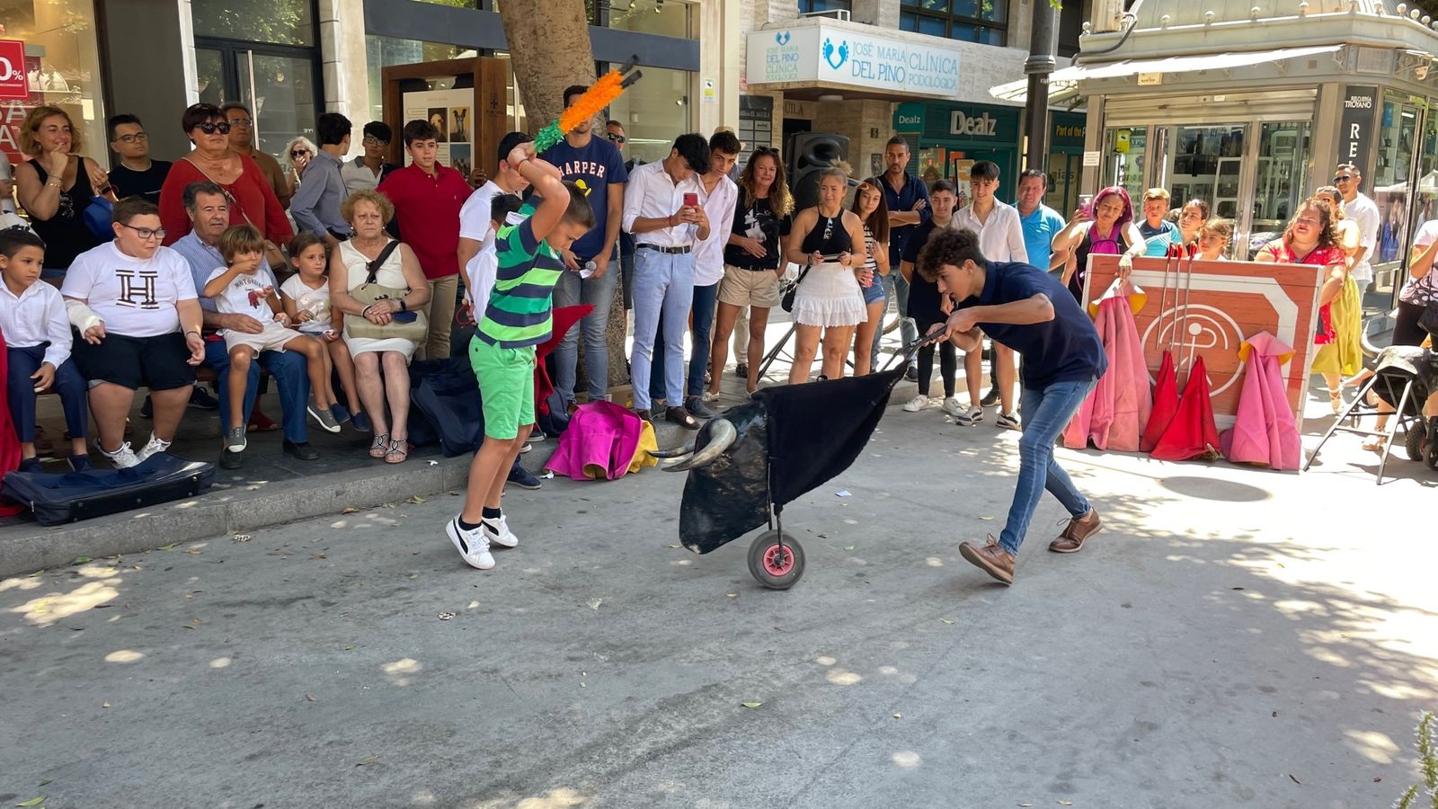Exhibición taurina.