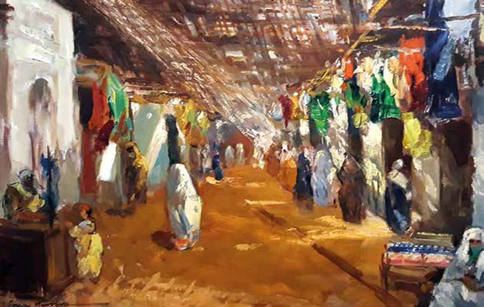 José Cruz Herrera. Judeia. Óleo/lienzo (52x73 cm).