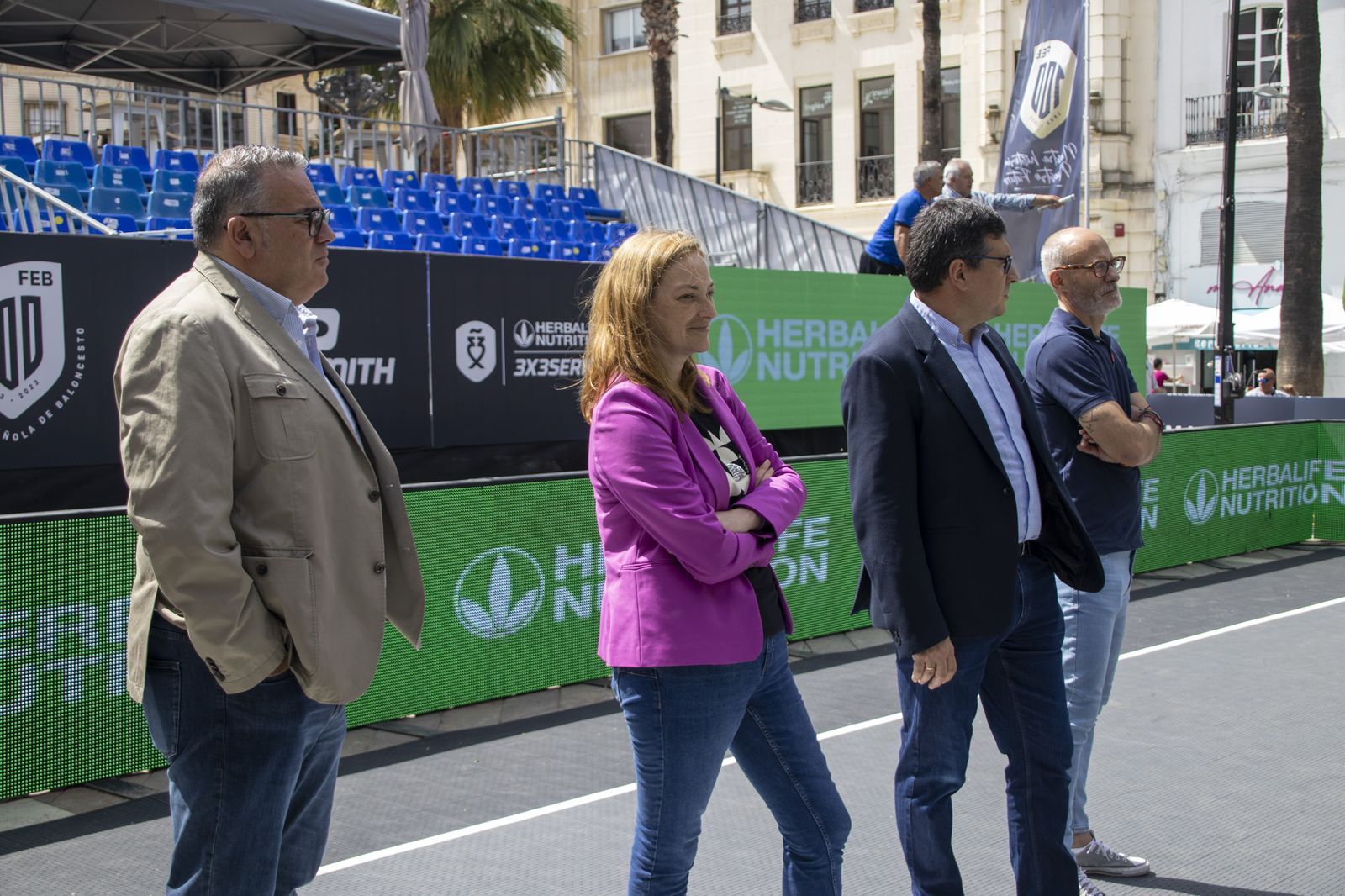 Inauguración del circuito Herbalife 3x3 de baloncesto