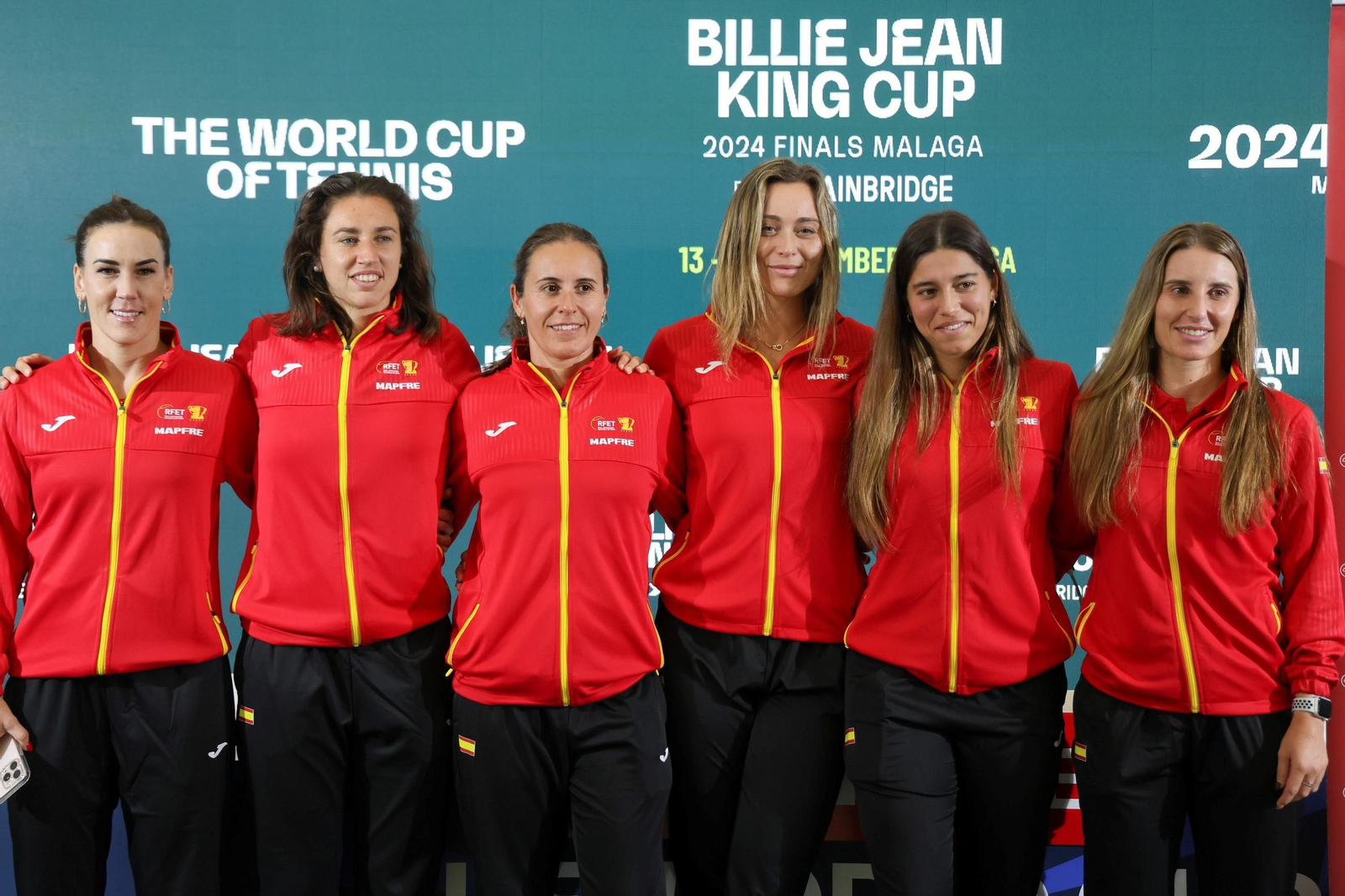 El equipo español de Billie Jean King Cup, listo