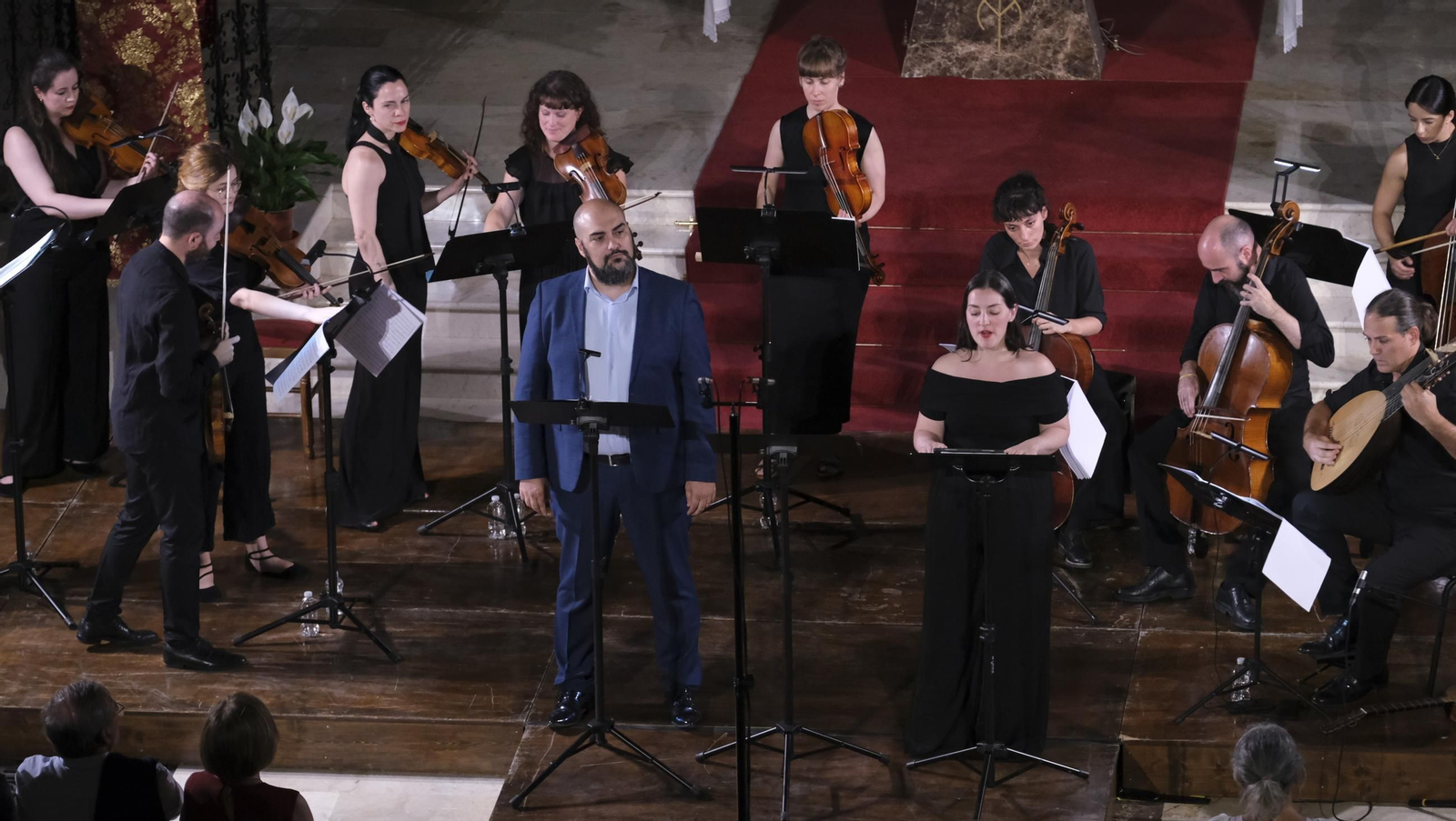 Concierto de Collegium Musicum Madrid, en el Festival de Vélez Blanco, en imágenes