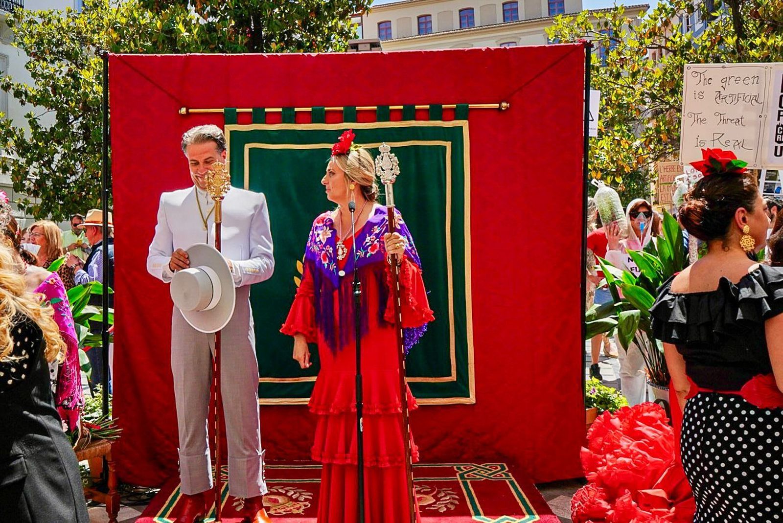 Así ha sido la salida de la Hermandad del Rocío de Granada