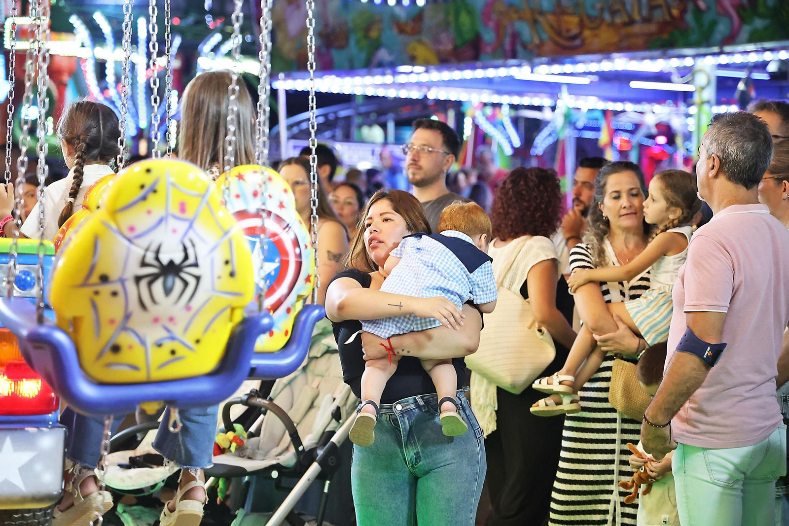 Colombinas 2025: Imágenes del ambiente en las Fiestas Colombinas con el Día del Niño