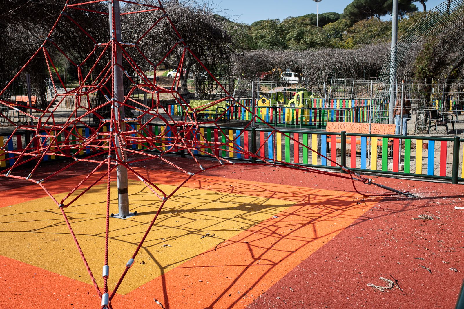 Actuaciones de mejora en el Parque Moret, en imágenes