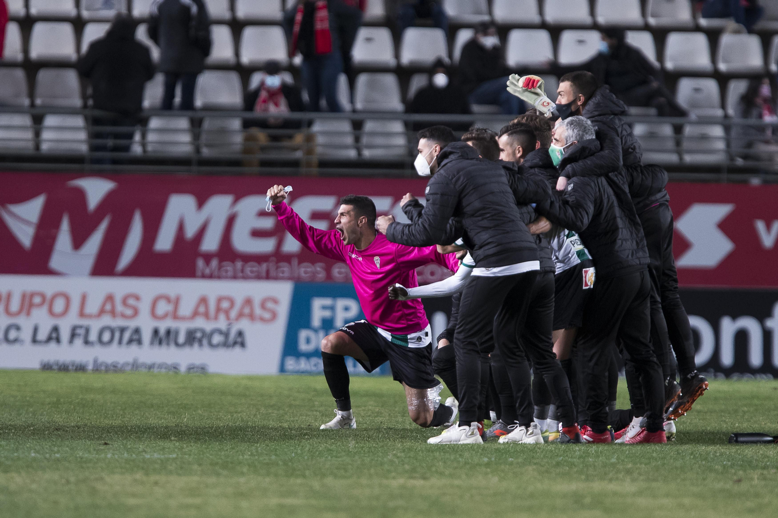 Las fotografías de la victoria del Córdoba CF ante el Real Murcia