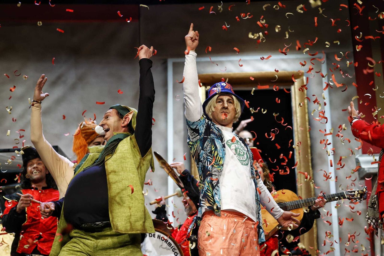 Chirigota 'Aquí falto yo'.