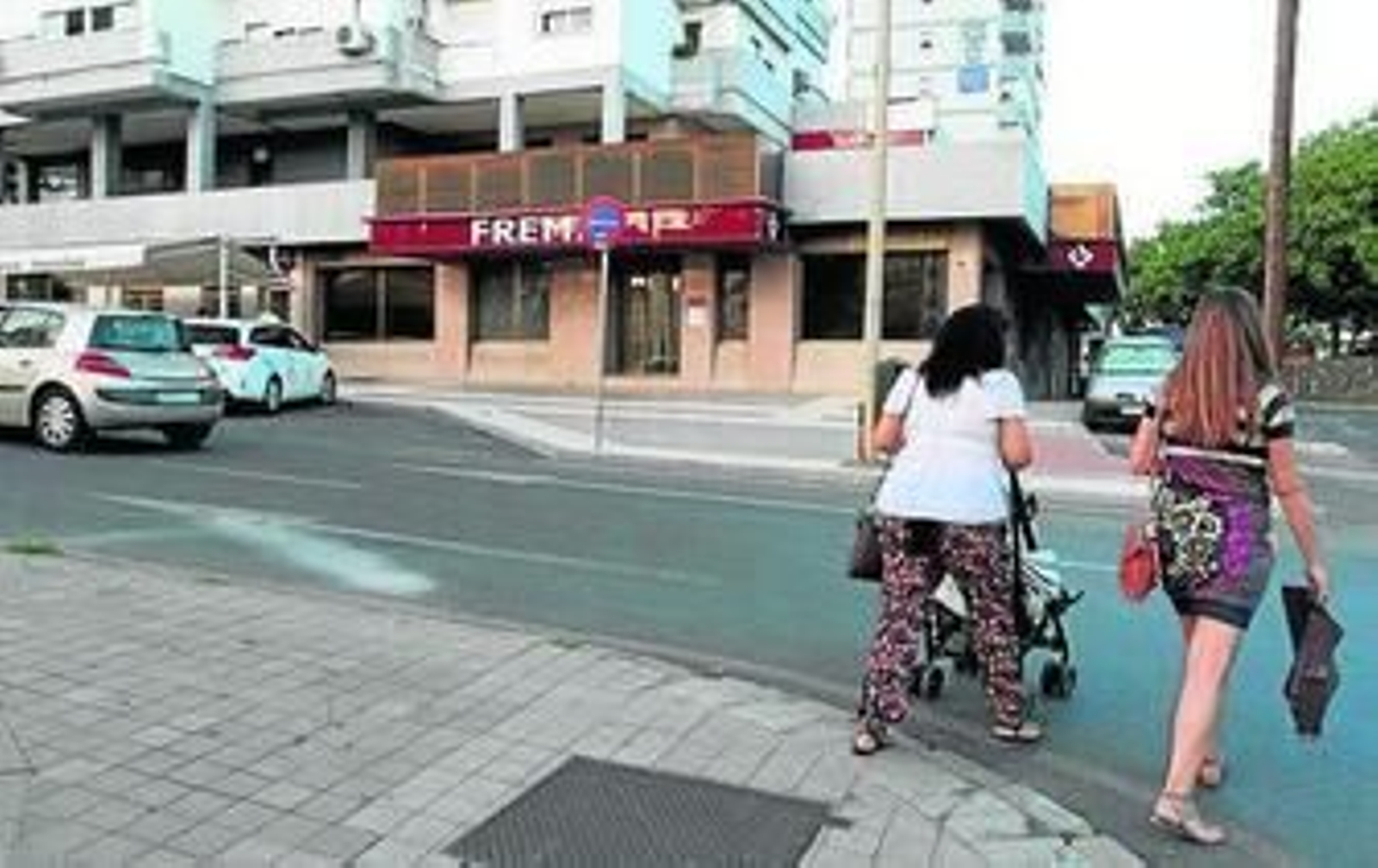 El lugar donde se produjo el siniestro, sin paso de peatones.