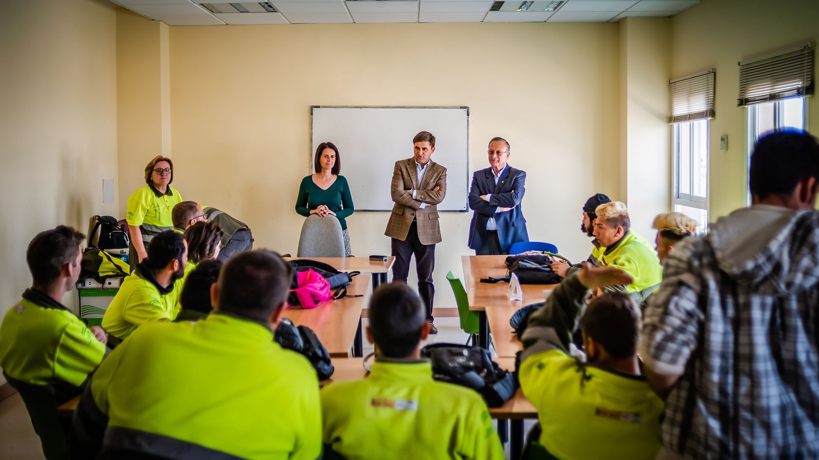 Taller de empleo de jardinería en Roquetas