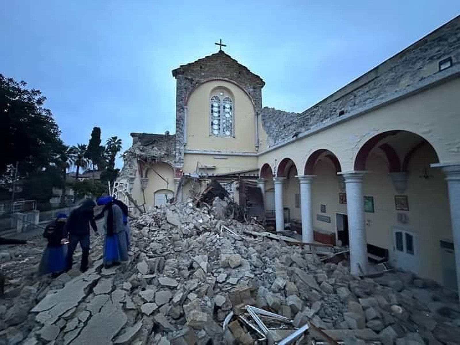 Catedral de la ciudad de Iskenderun, al sur de Turquía, en la Diócesis de Anatolia, la región más afectada.