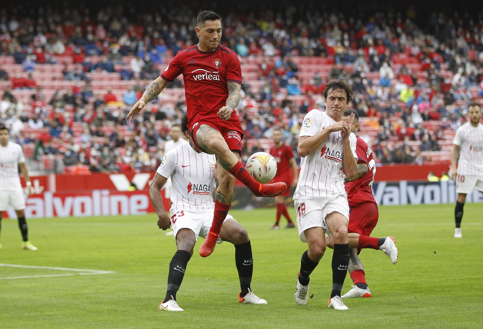 Las imágenes del Sevilla-Osasuna
